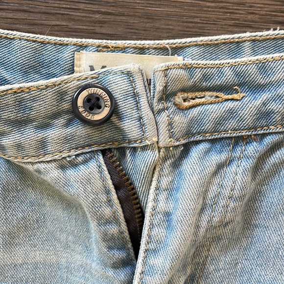 Distressed jean shorts - Picture 3 of 4